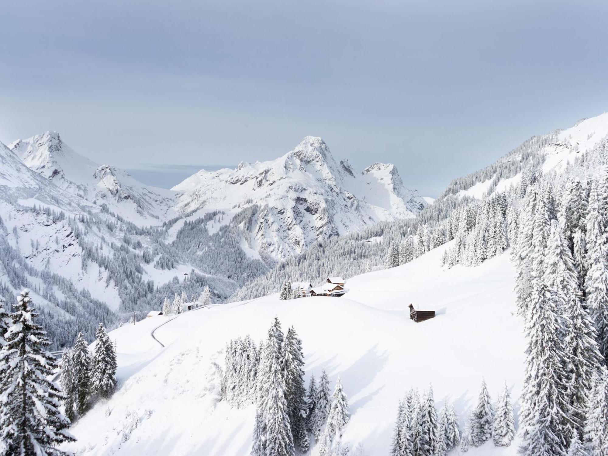 Apartment In Schroecken Near Ski Area Esterno foto